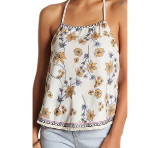 Flying Tomato | Floral Halter Tank